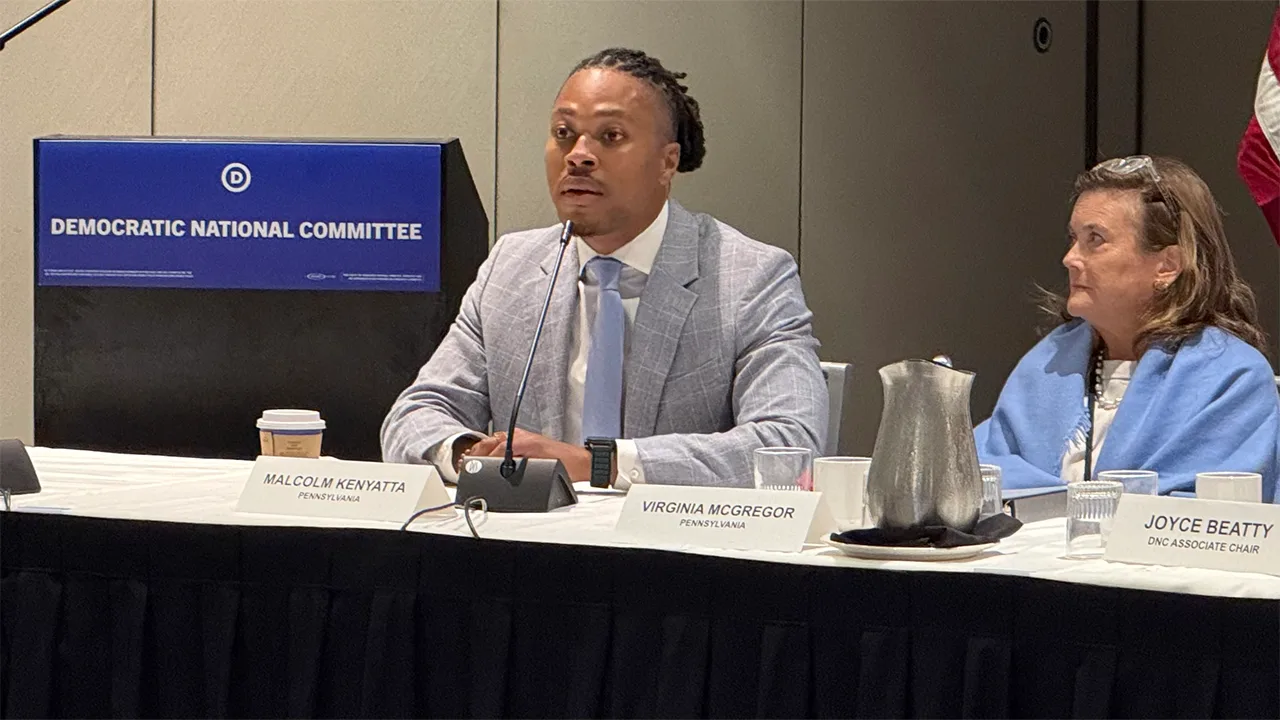 DNC Summer Meeting: Malcolm Kenyatta Urges Stronger Democratic Response to Trump’s Agenda